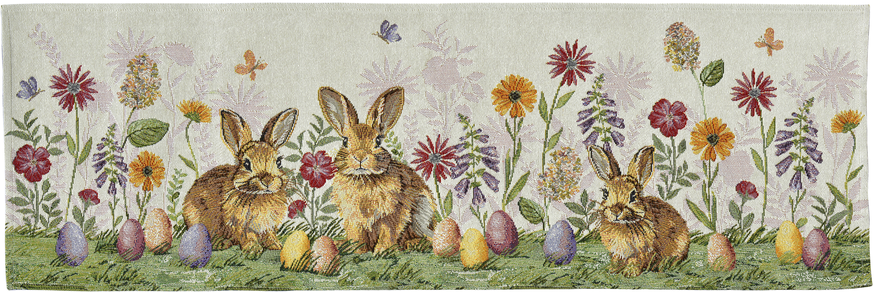 sander Tischläufer Two Bunnies 32 x 96