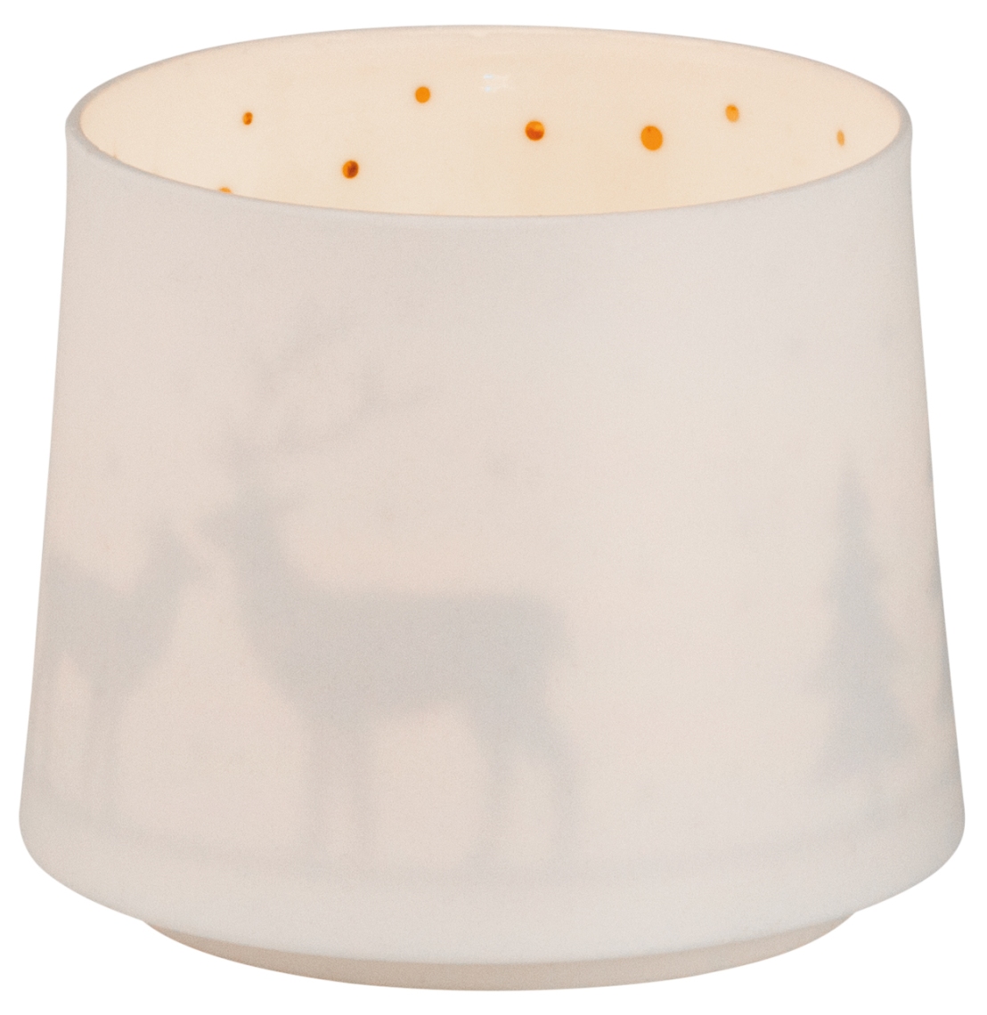 räder Living Windlicht Schattenspiel Reh