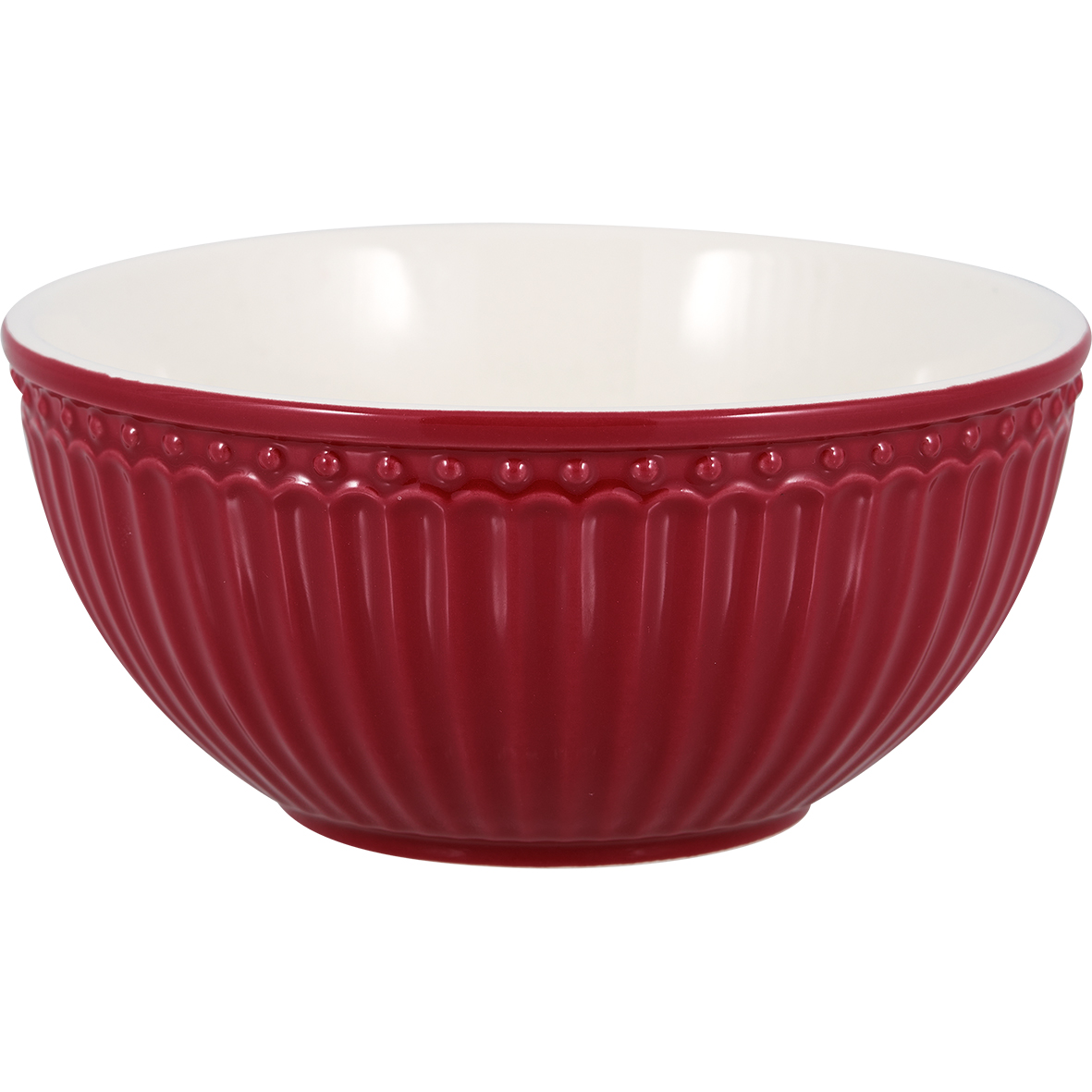 Greengate Müsli Schale Alice Claret Red