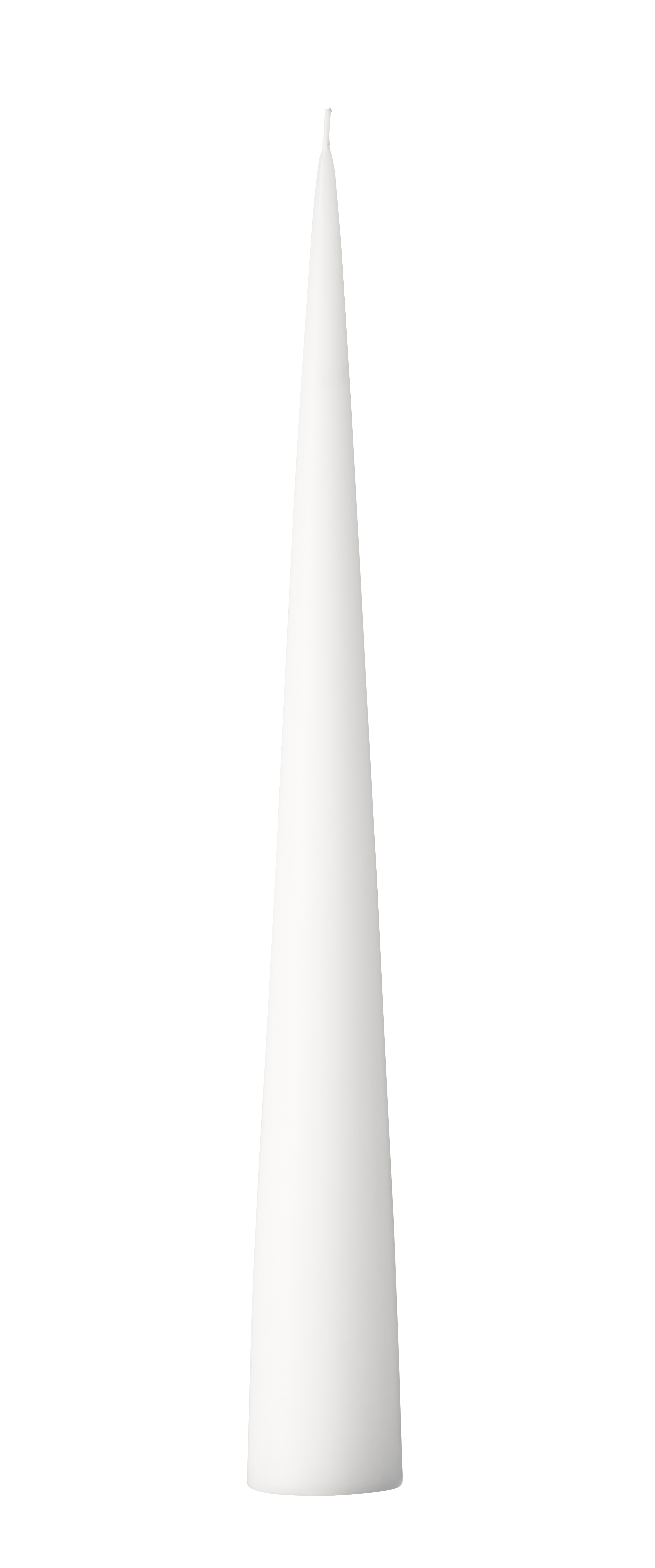 ester & erik Kegelkerze Cone Candles White 37cm
