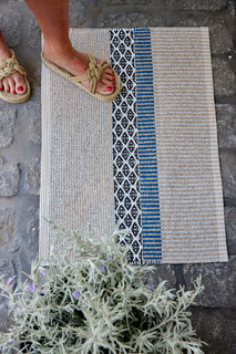 Horredsmattan Fussmatte Savanne Blue 70 x 50