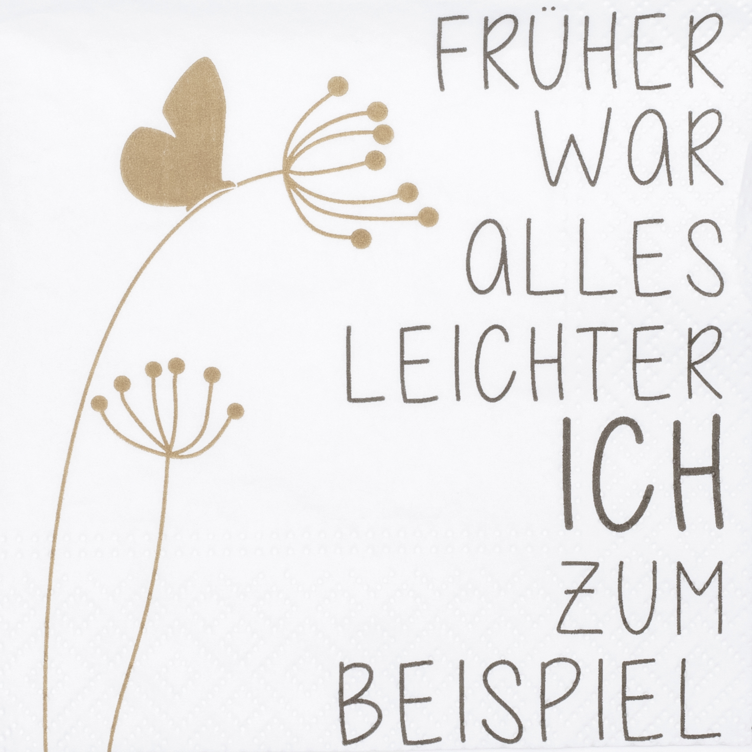 räder Papierservietten "Früher war alles..."  20 Stück