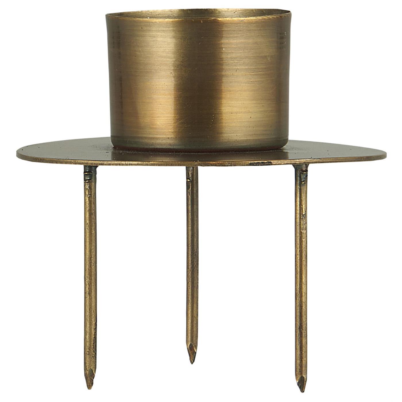 Ib Laursen Kerzenhalter mit Spiess  für Kerze Ø 3,8 cm