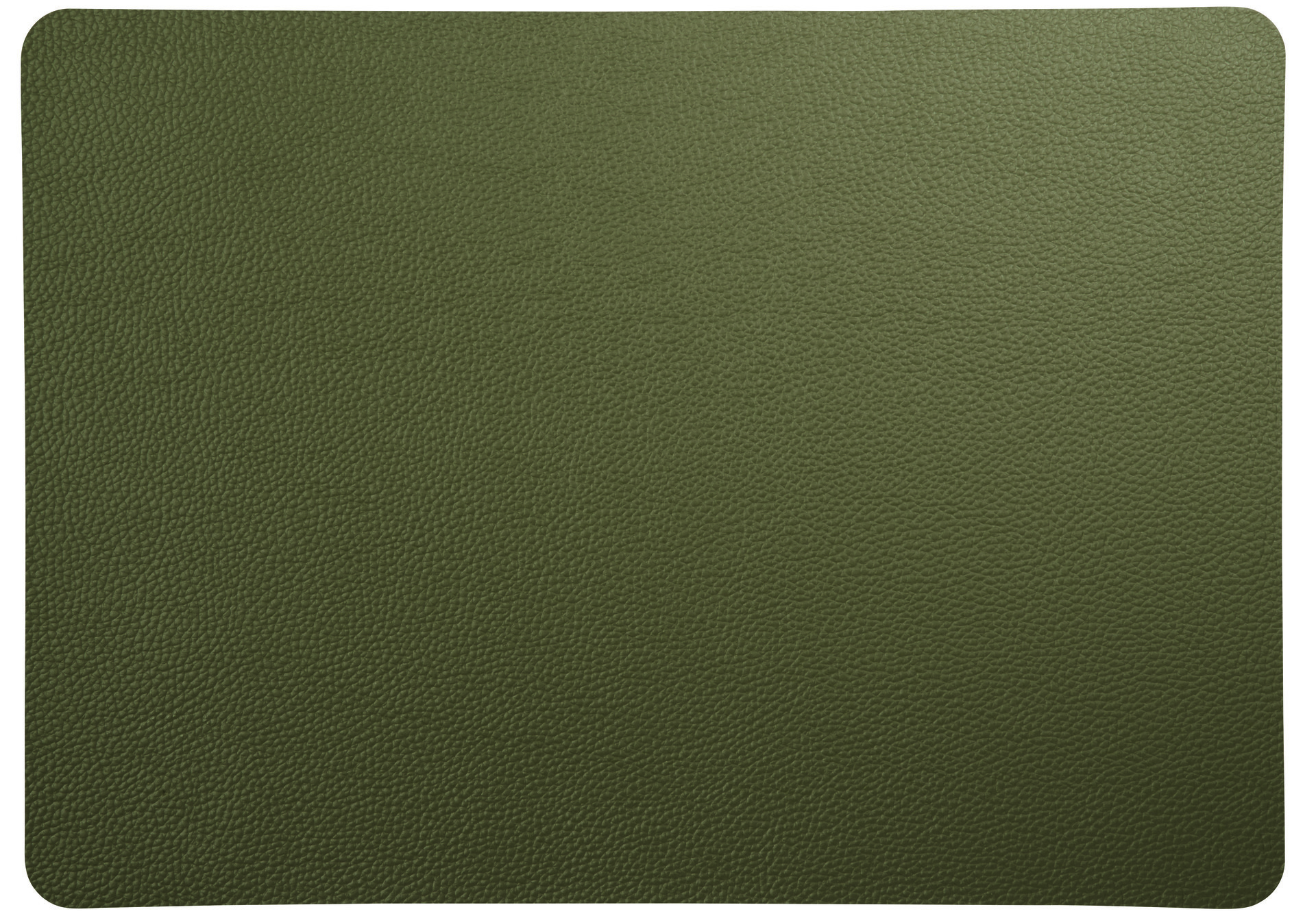 ASA Tischset  Rough Olive Lederoptik 46 x 33