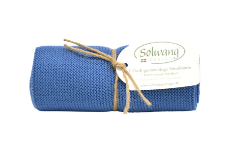 Solwang Handtuch Staubiges Blau BIO