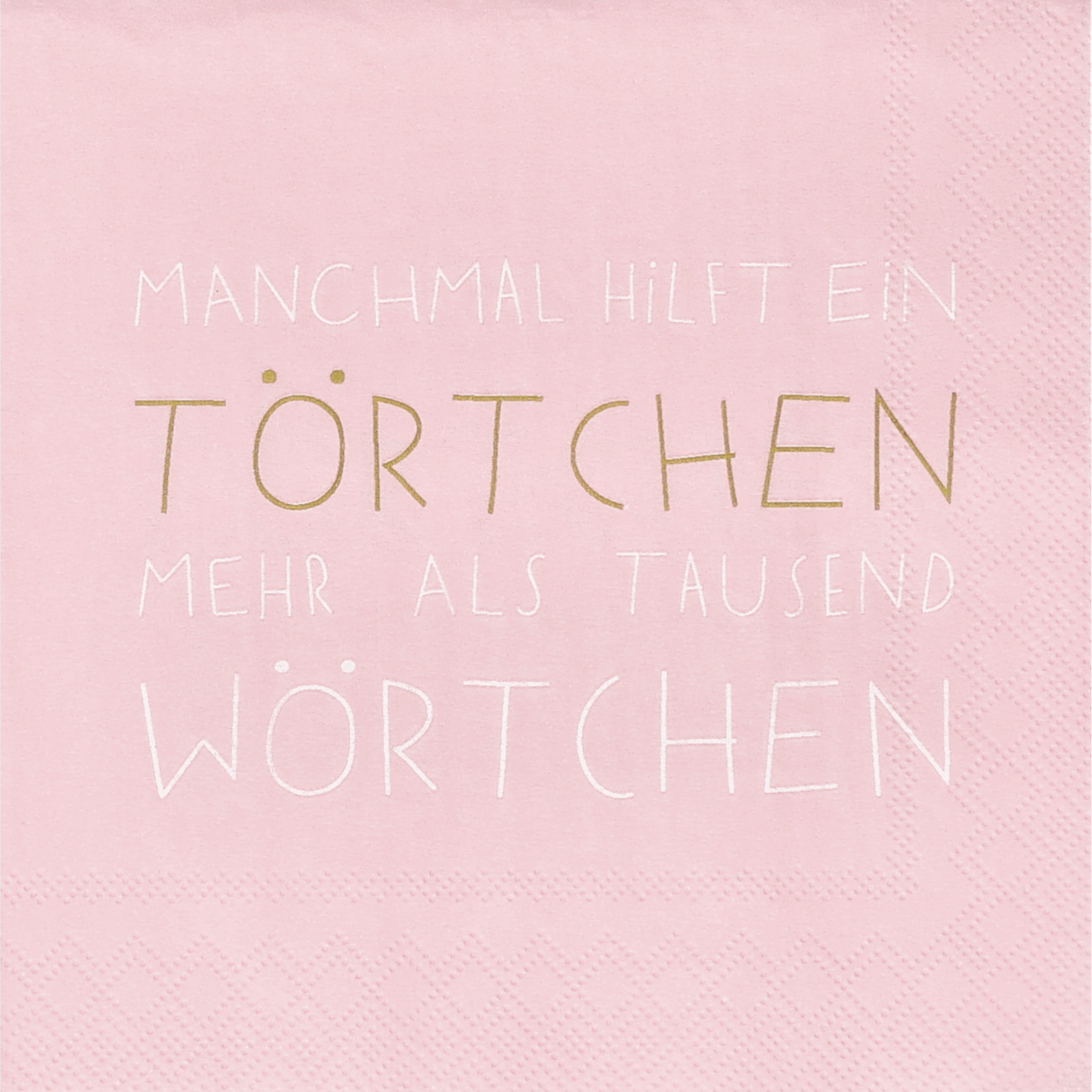 räder Papierservietten "Manchmal hilft ein Törtchen"  20 Stück