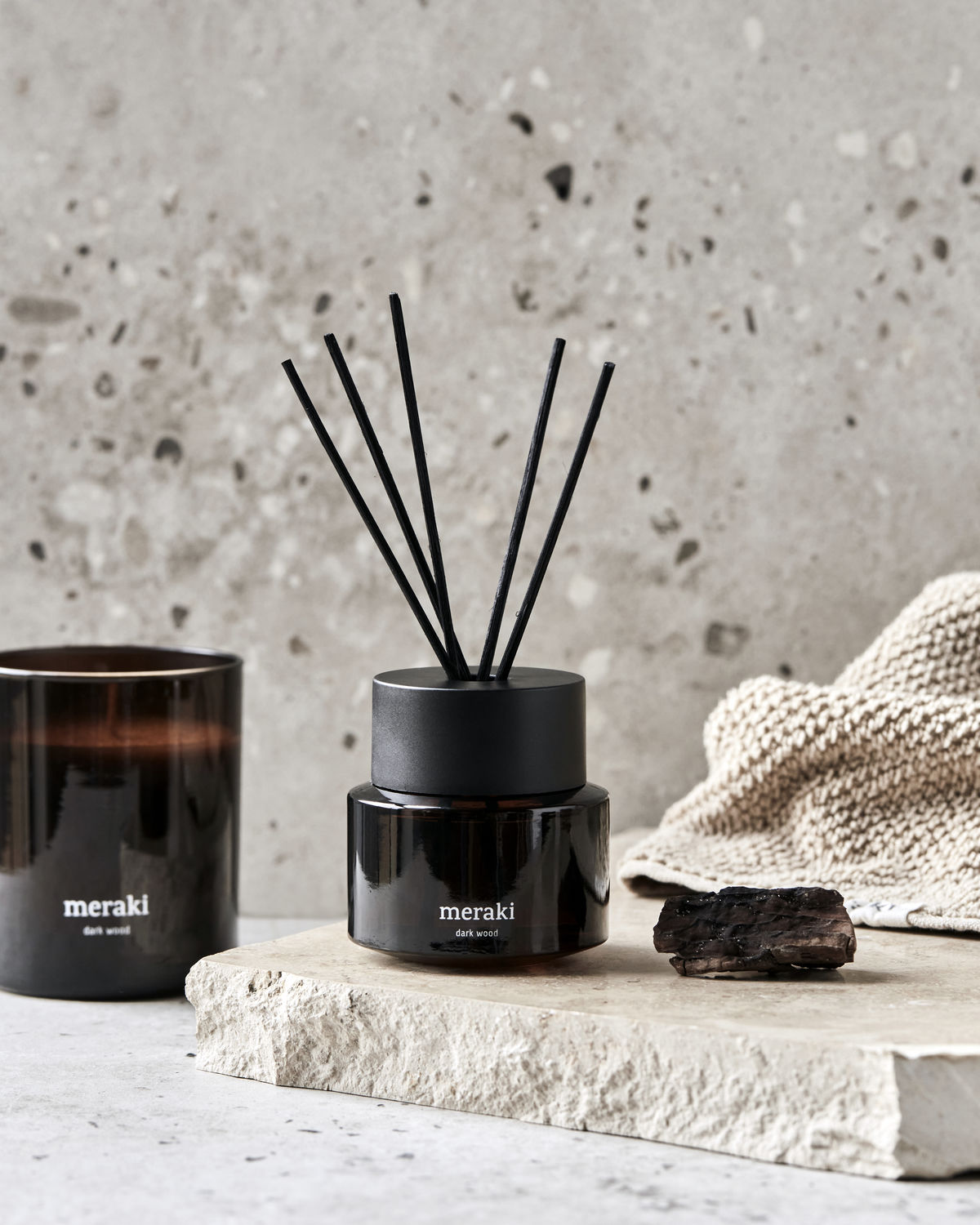 Meraki Raumduft Diffuser Dark Wood