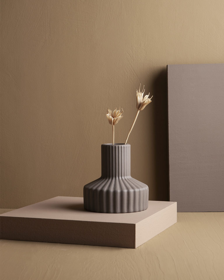 Storefactory Vase Samset Small Brown