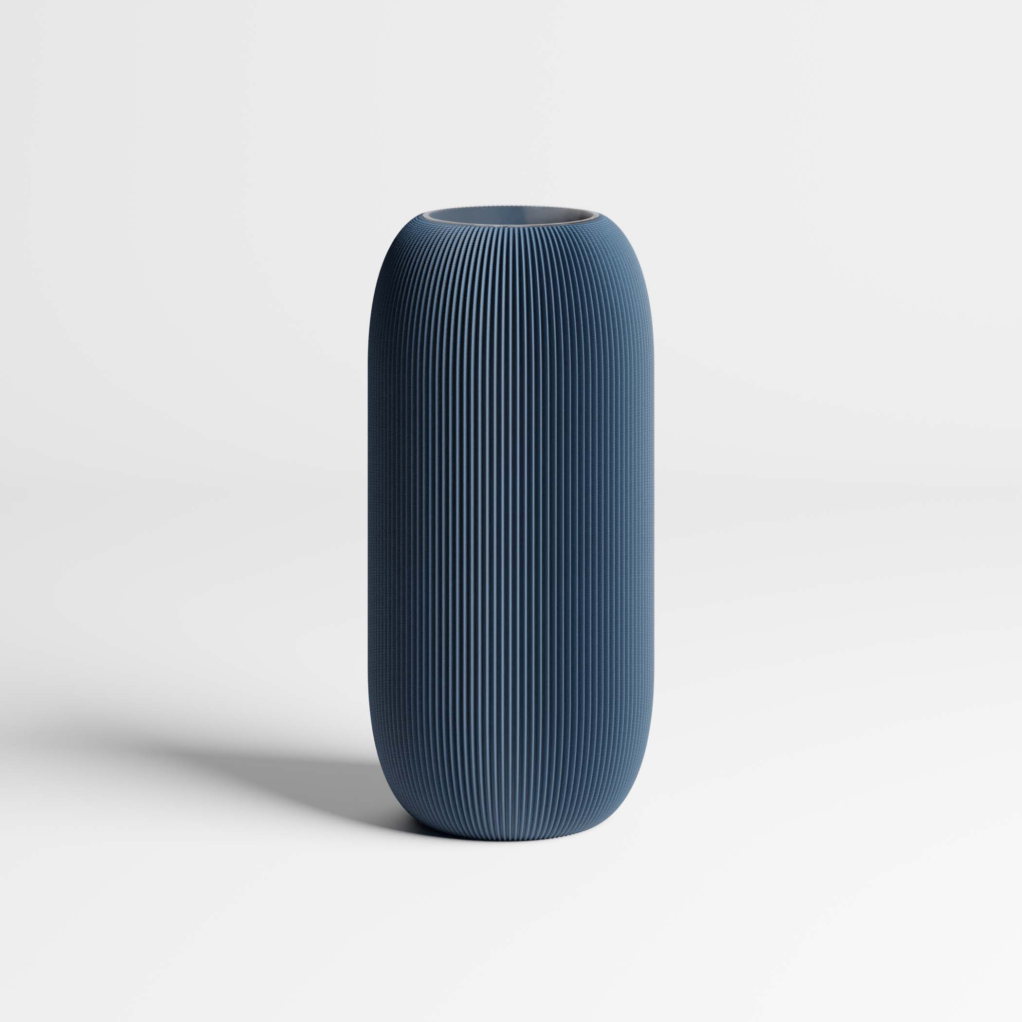 DENNISMAASS Vase Pille L Navyblue