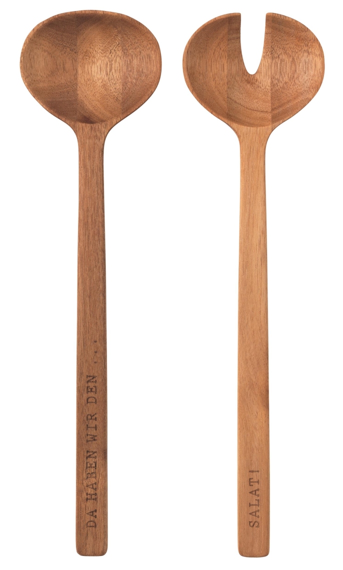 räder Salatbesteck "Da haben wir den Salat"