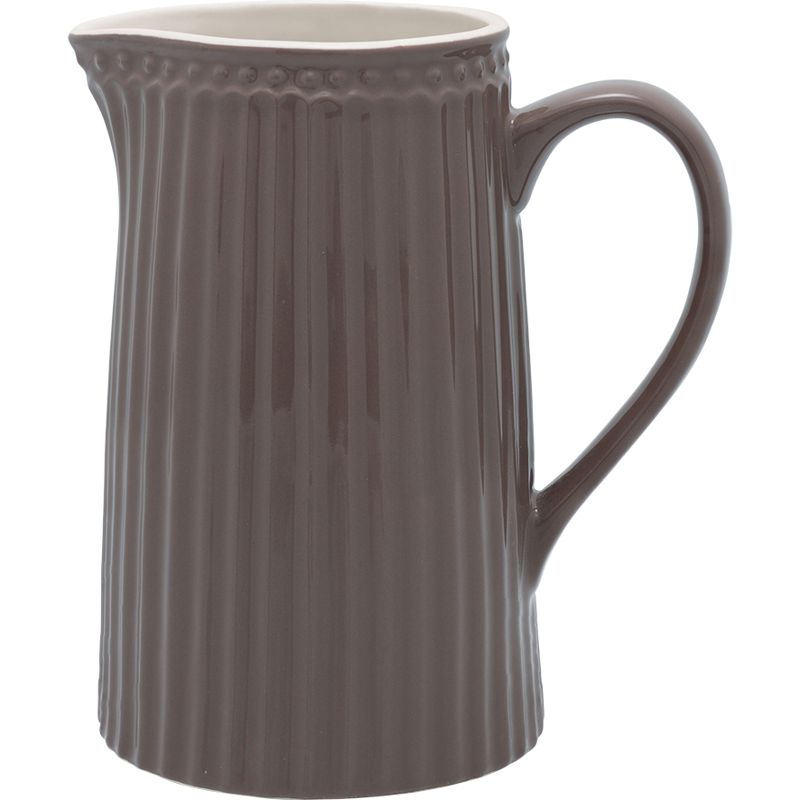 Greengate Porzellan-Krug Alice Dark Chocolate