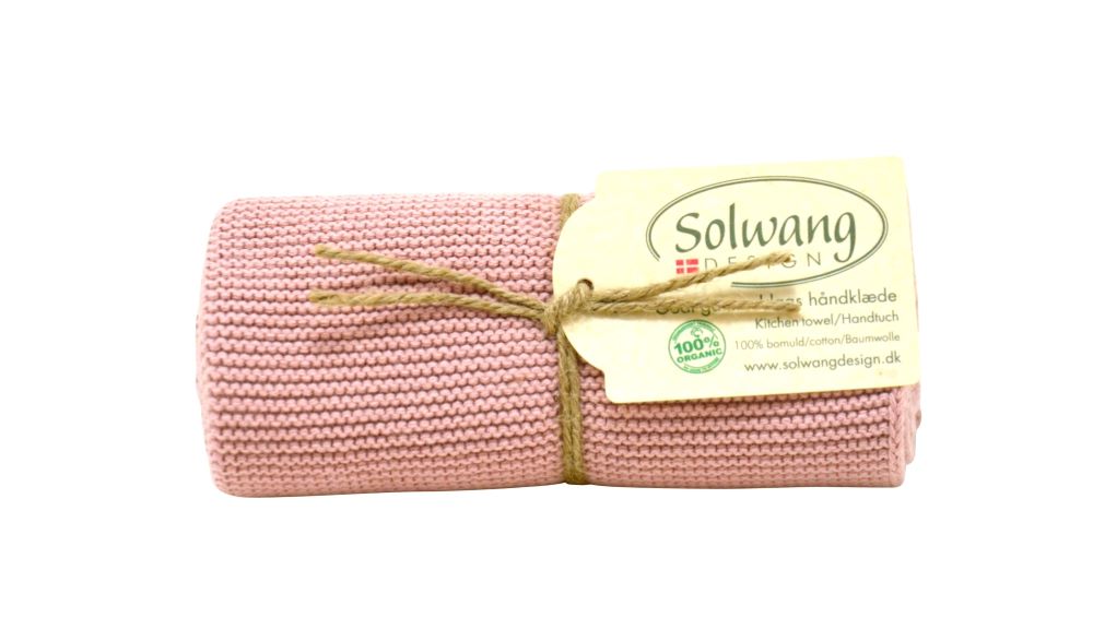 Solwang Handtuch Geräuchertes Hellrosa BIO