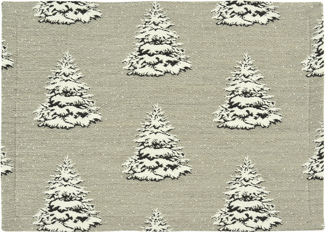 sander Tischläufer Nordmänner 40 x 100 Grau