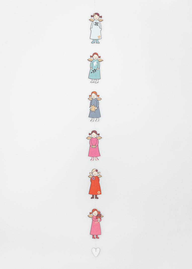 räder Papierkette "Himmlische Schwestern"