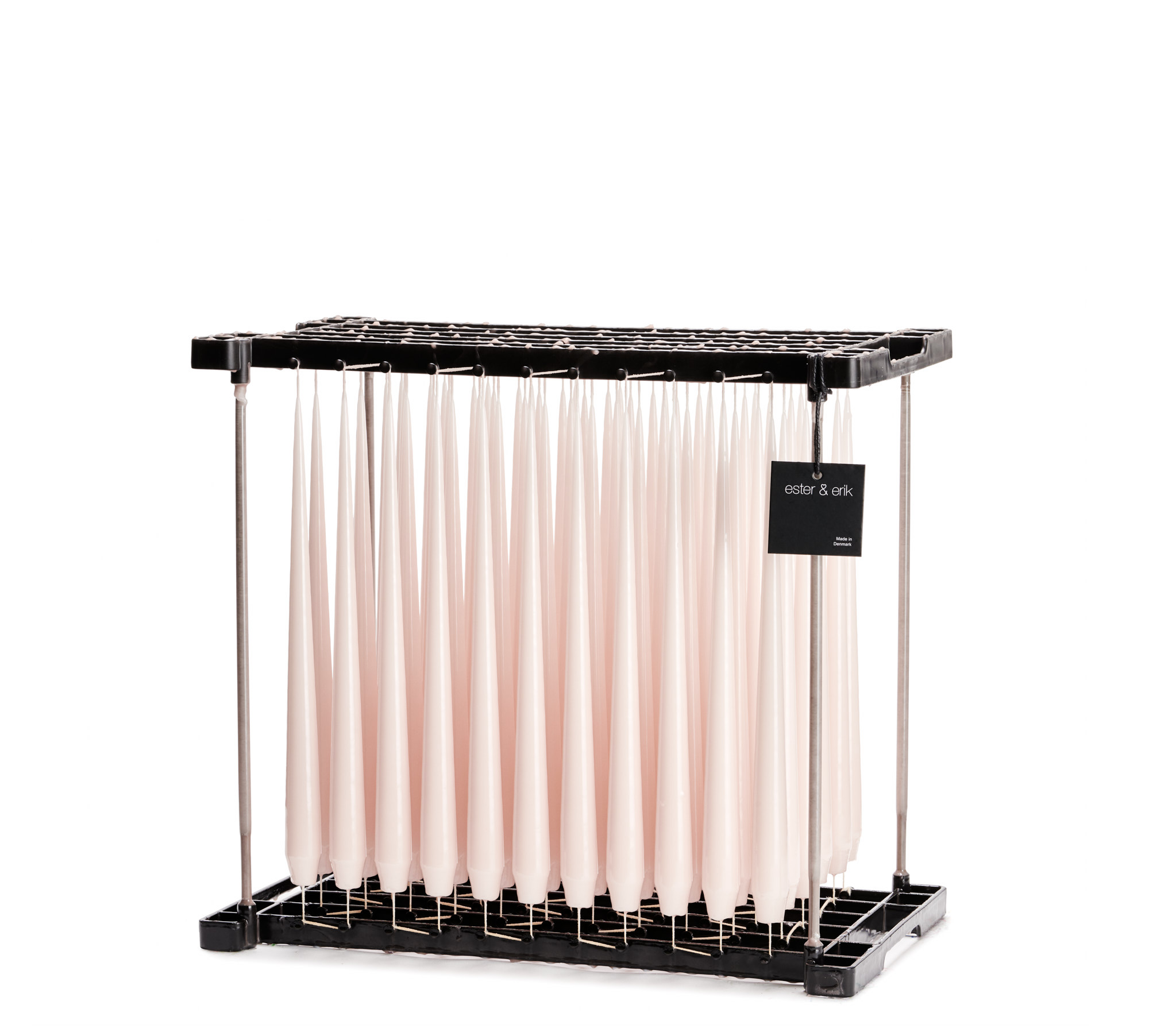 ester & erik Peitschenkerze Taper Candles Rosewater 42cm