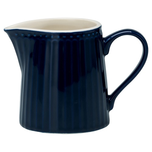 Greengate Porzellan-Milchkännchen Alice Dark Blue