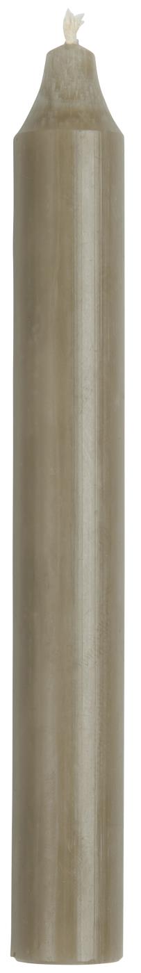 Ib Laursen Rustikale Stabkerze Leinengrau