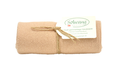 Solwang Handtuch Helles Nougat BIO
