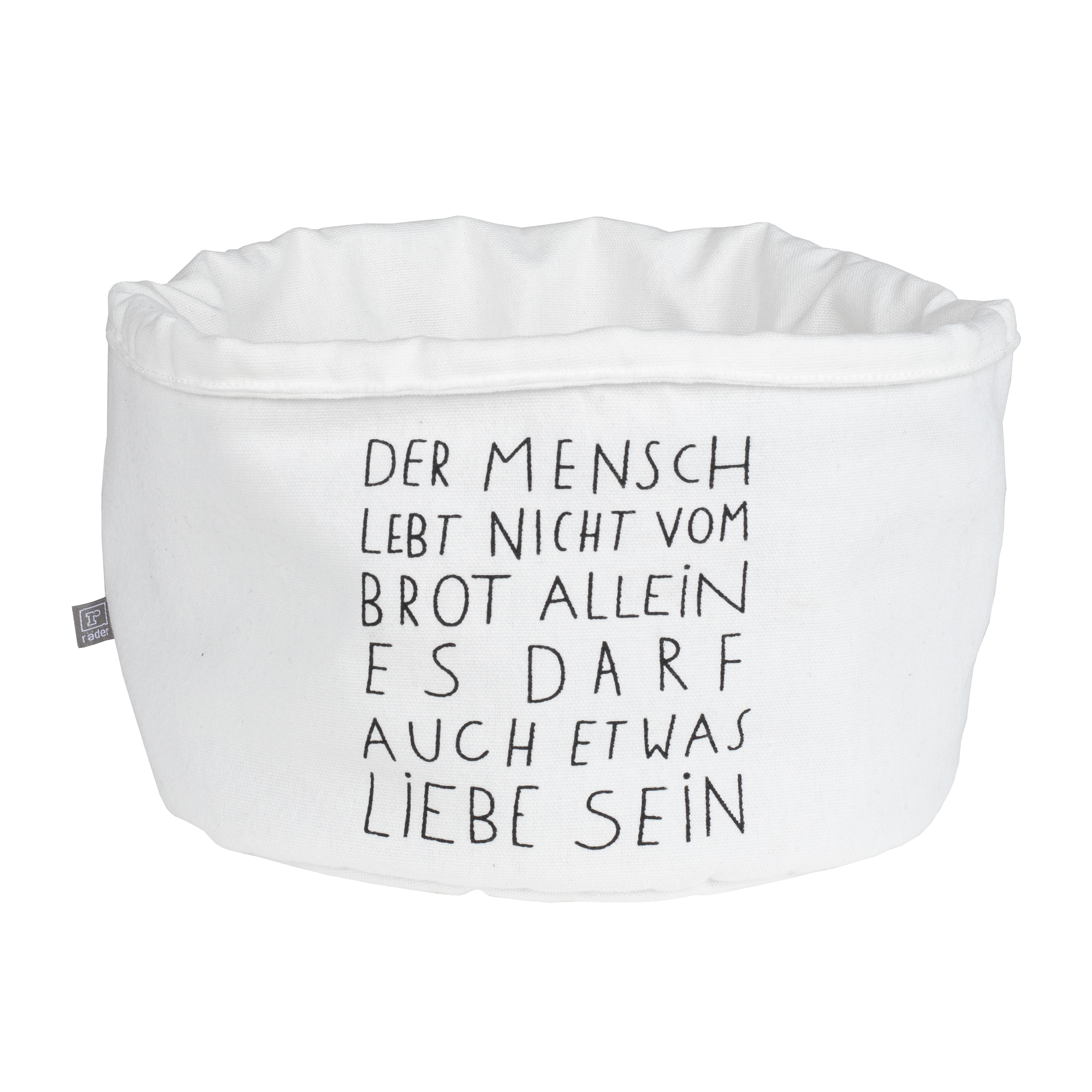 räder Brotkorb "Der Mensch lebt nicht vom Brot...."