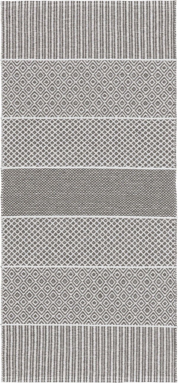 Horredsmattan Alfie Grey In- und Outdoorteppich 70 x 100