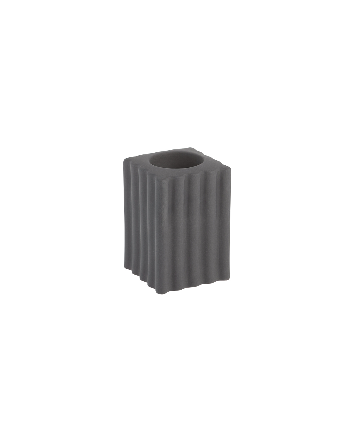 Storefactory Teelichthalter Nickebo Dark Grey Small