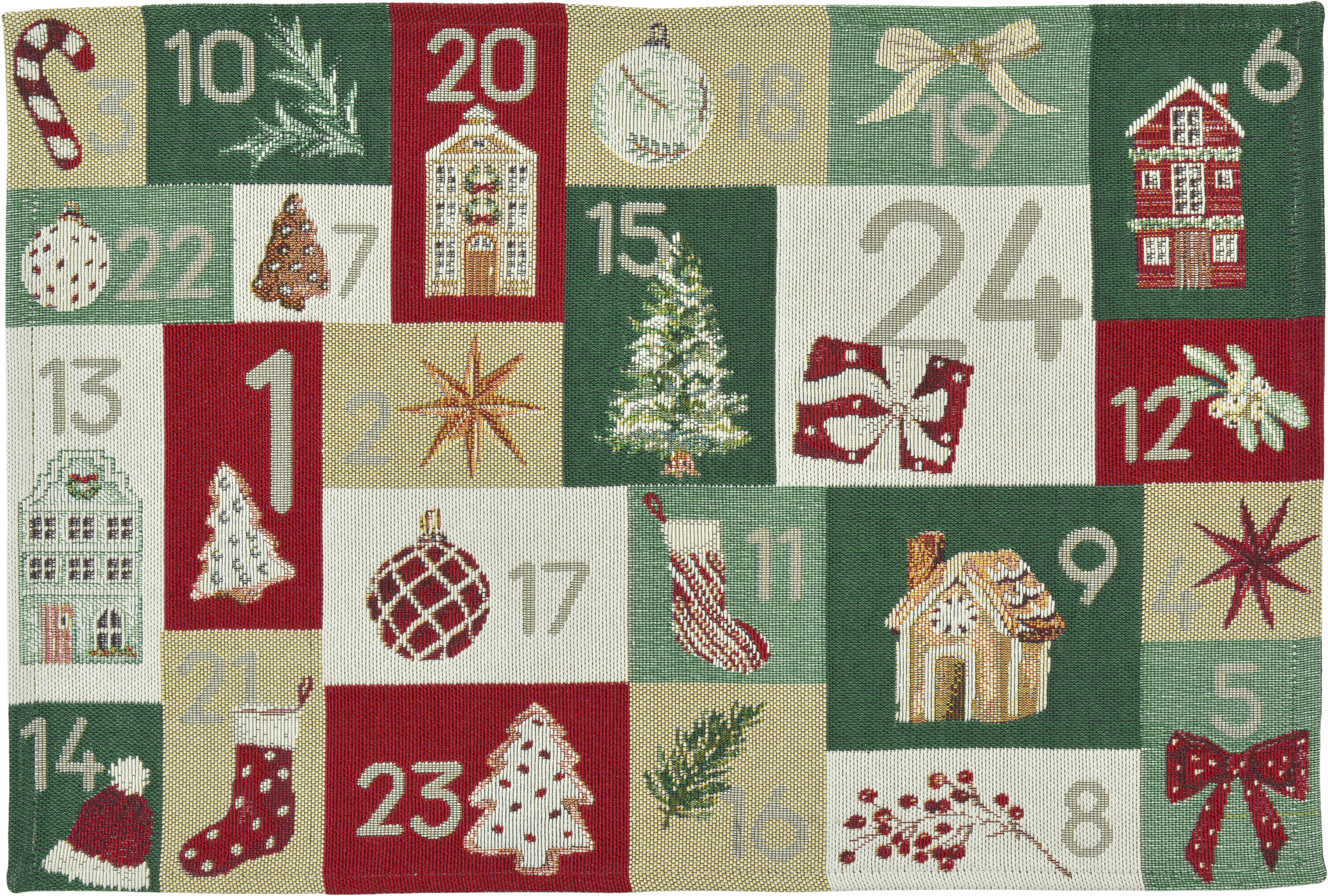 sander Tischset Xmas Calendar 32 x 48