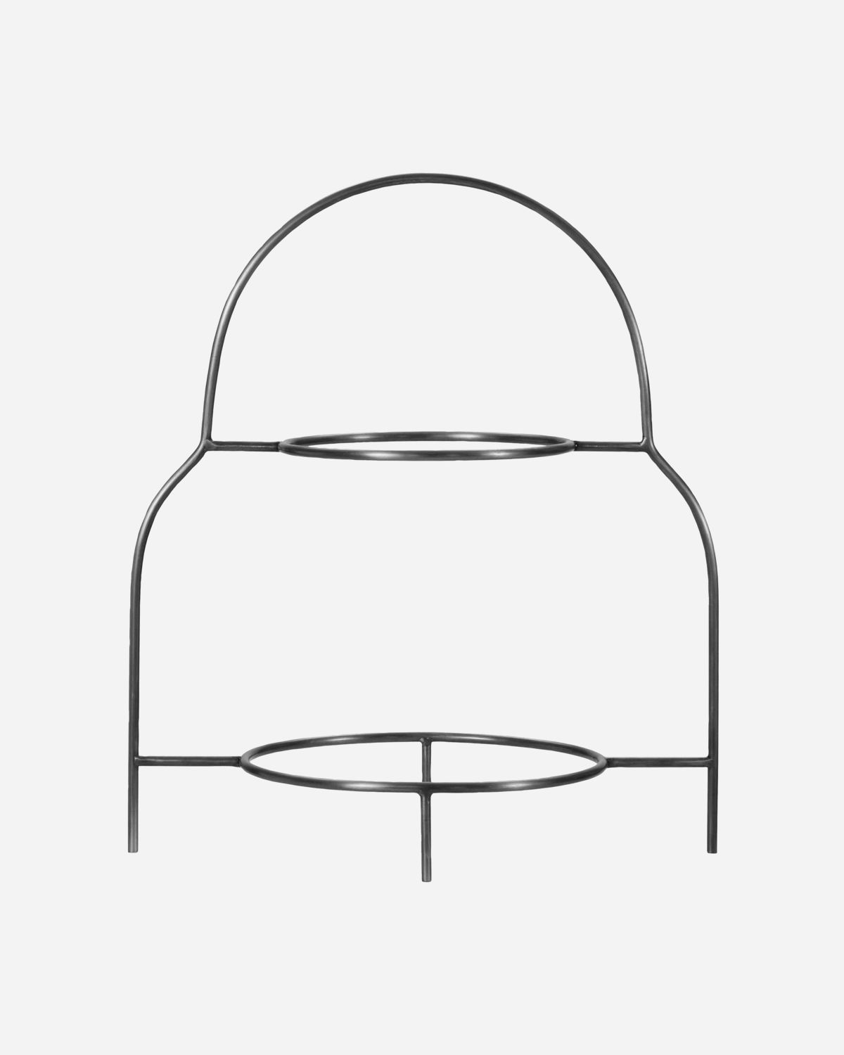 House Doctor Tellerständer Silber Finish