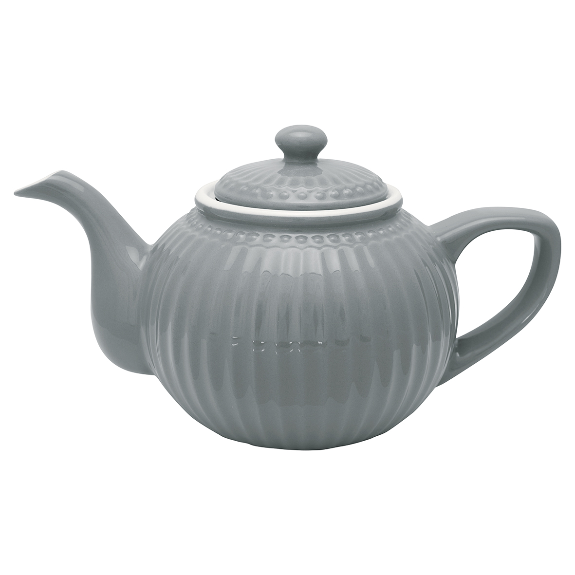 Greengate Teekanne Alice Stone Grey
