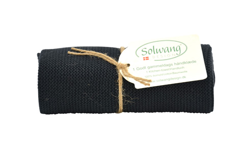 Solwang Handtuch Schwarz BIO