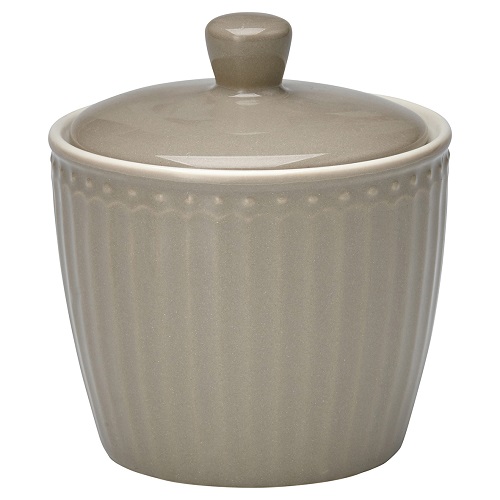 Greengate Zuckertopf Alice Warm Grey