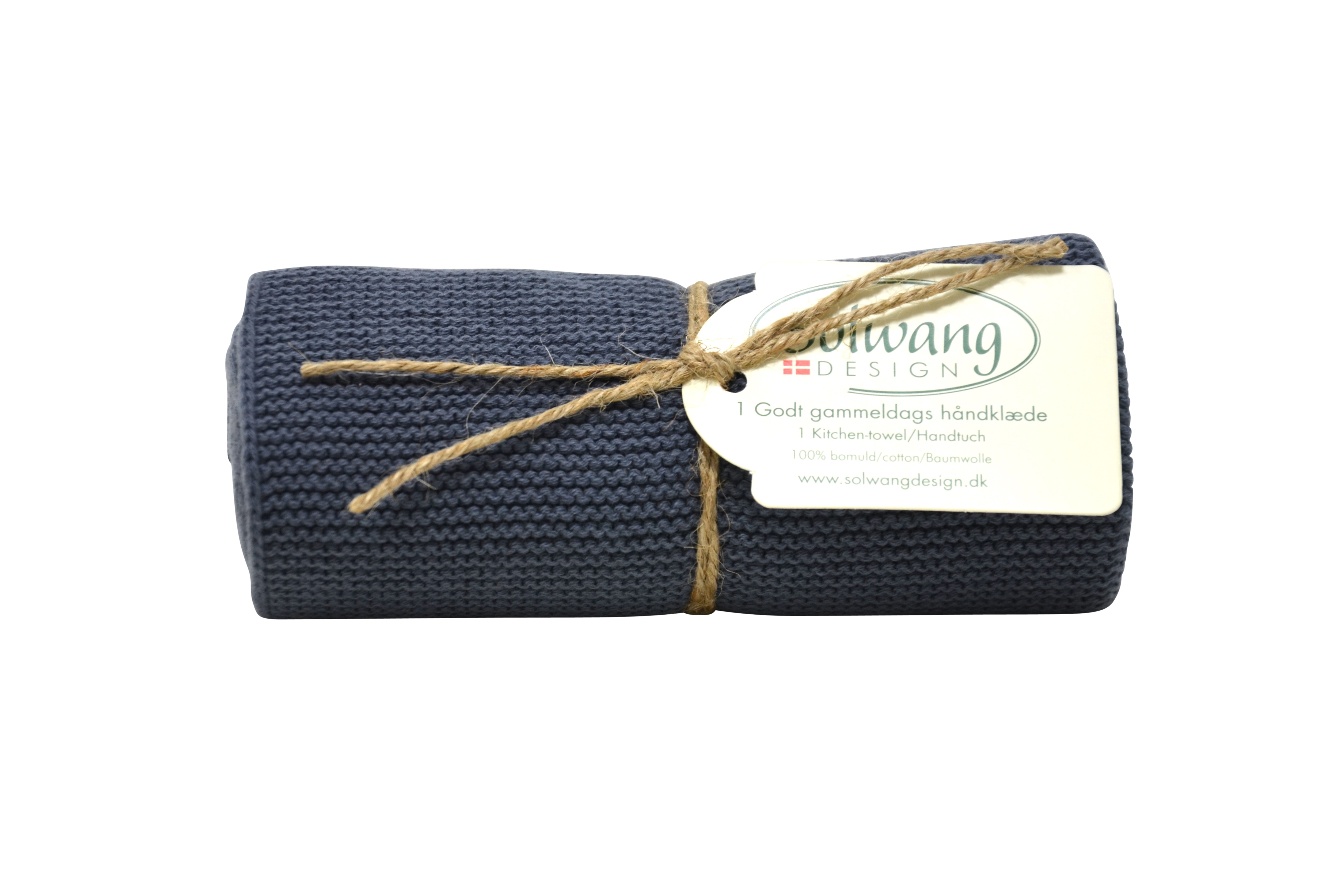 Solwang Handtuch Dunkel Sturmgrau BIO