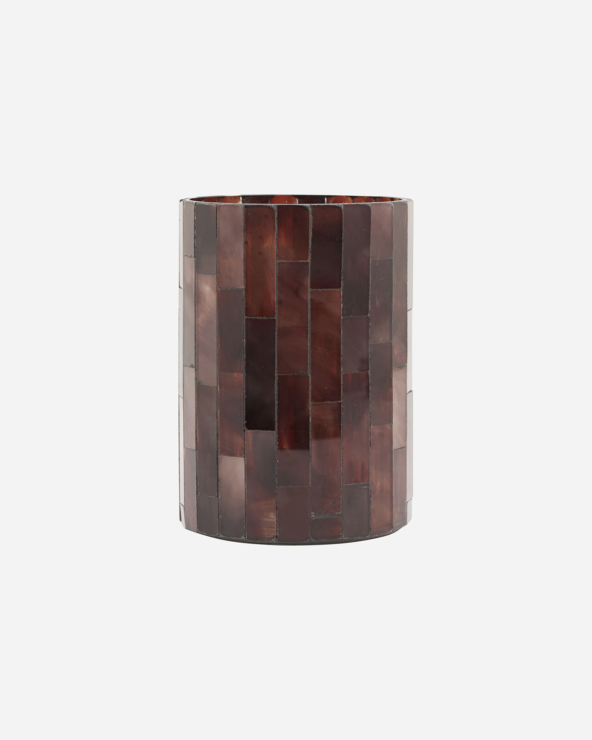 House Doctor Mosaik-Teelichthalter Amroha Braun