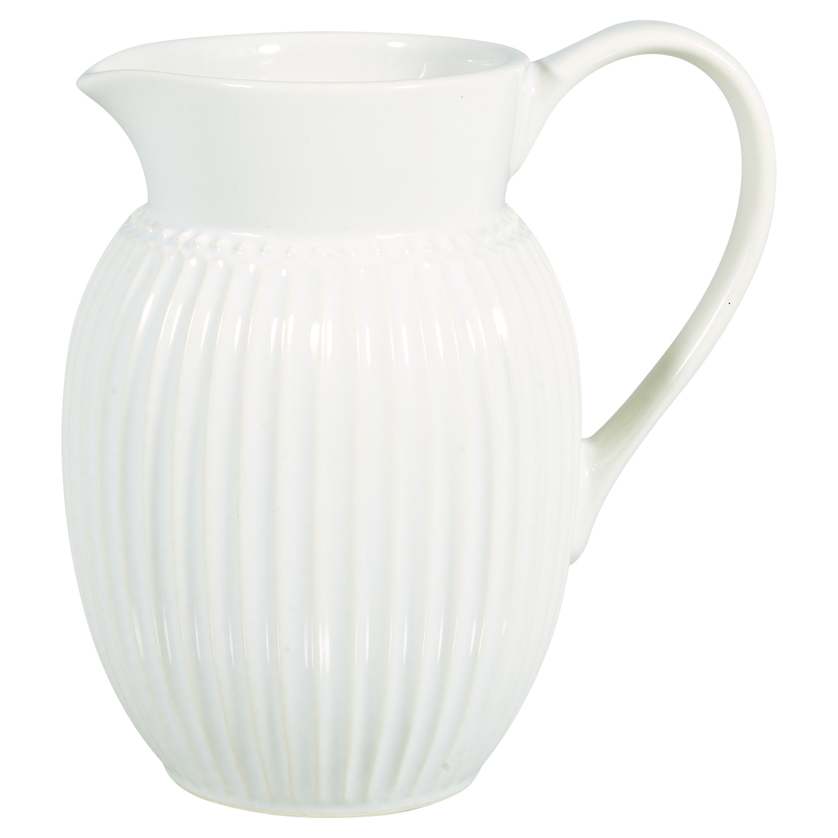 Greengate Porzellan-Krug Alice White 0,5l