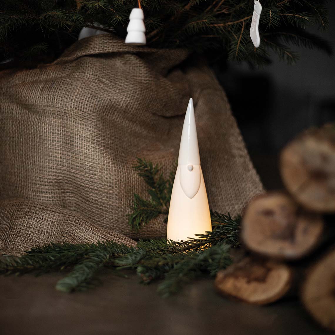 räder Porzellangeschichten LED Figur Wichtel