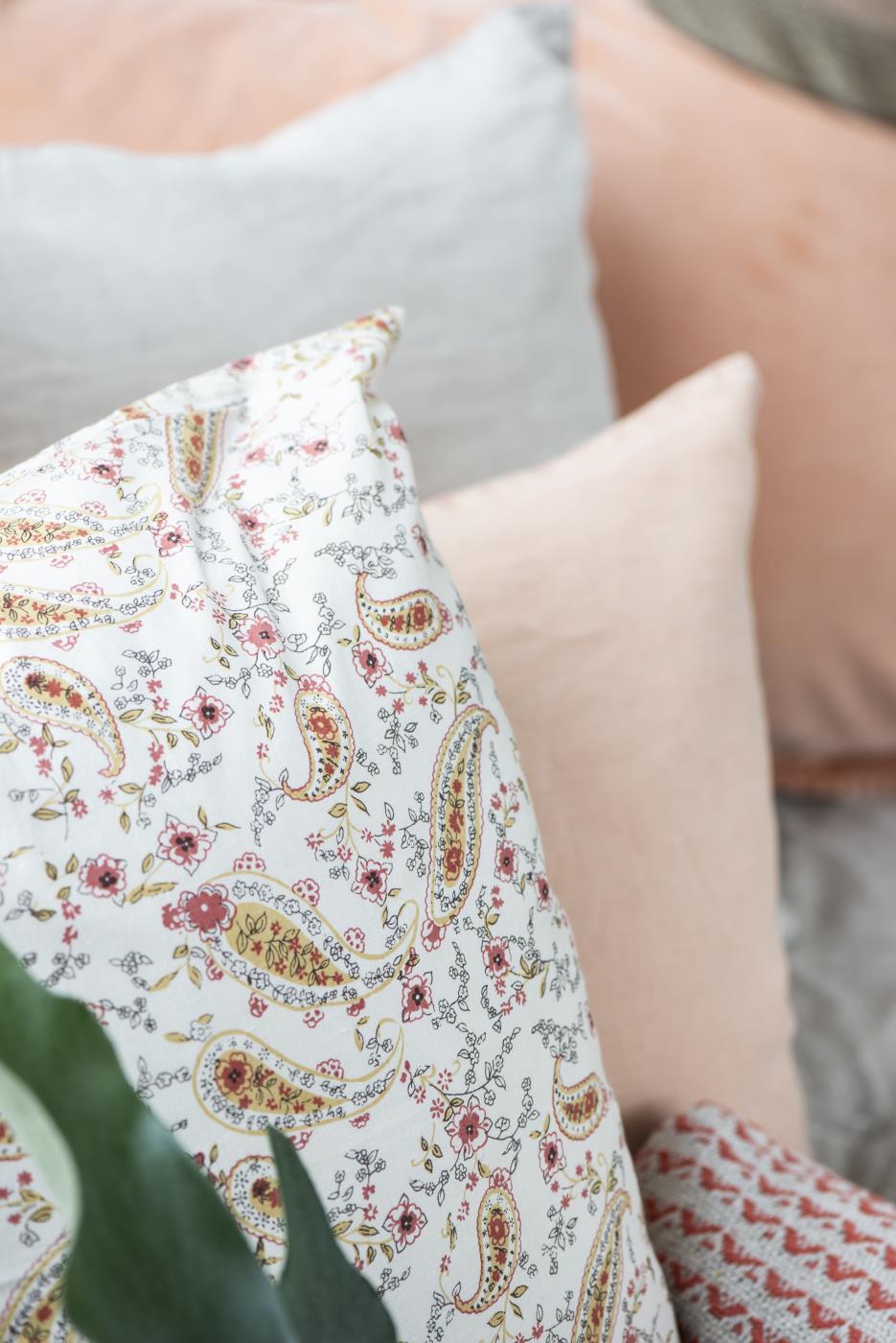Ib Laursen Kissenbezug Paisley kleine Blumen