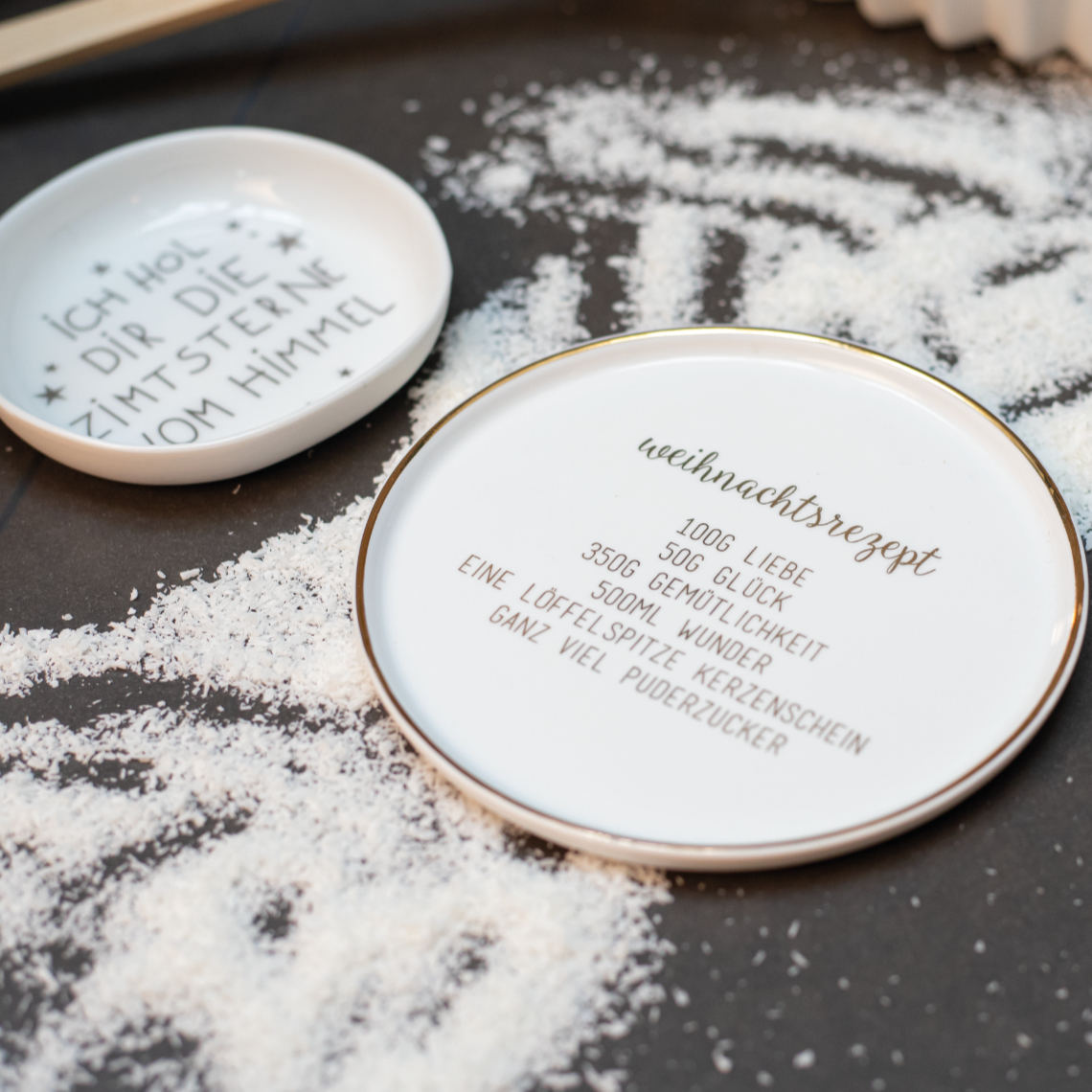 räder Weihnachtsteller "Weihnachtsrezept"