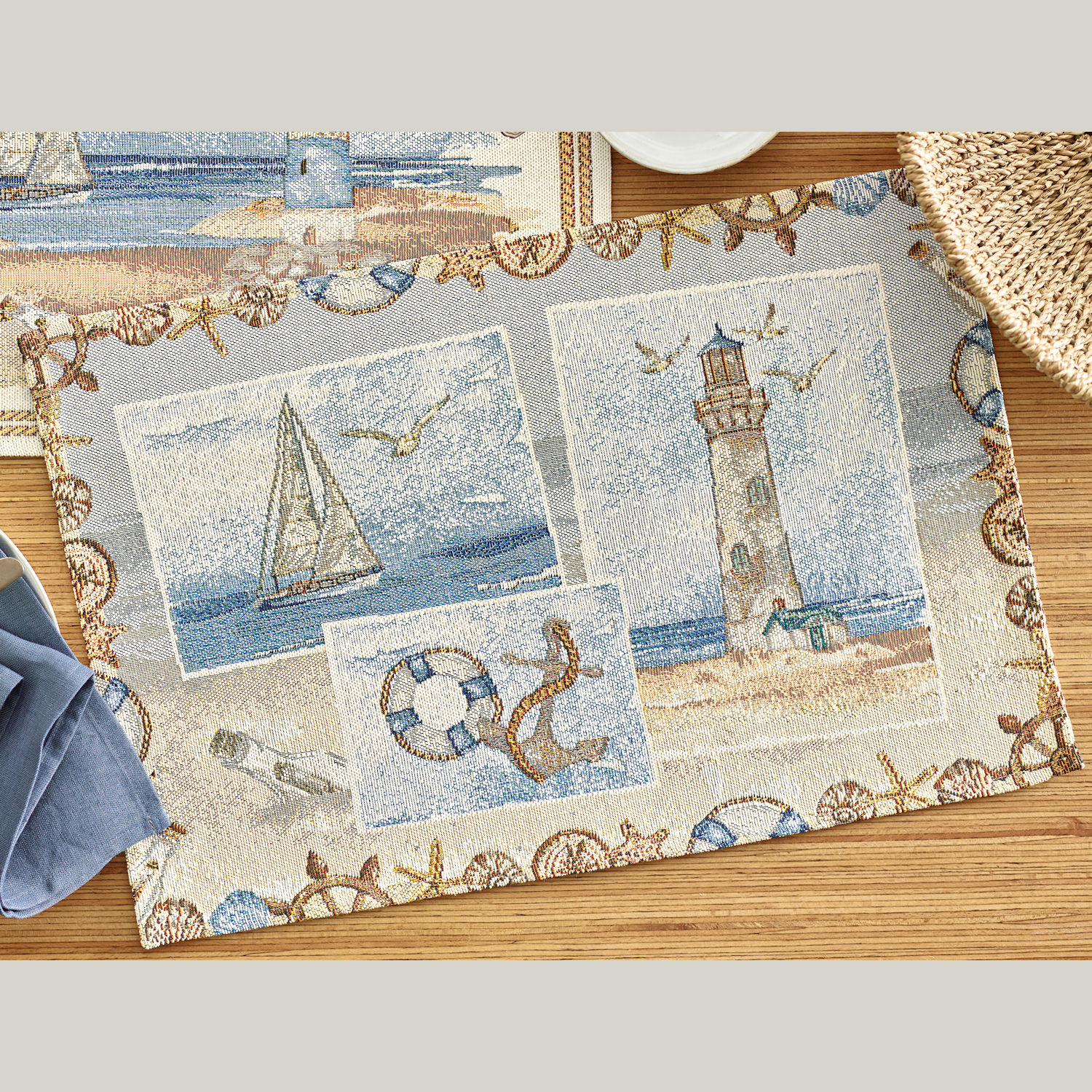 sander Tischset Postcards 32 x 48