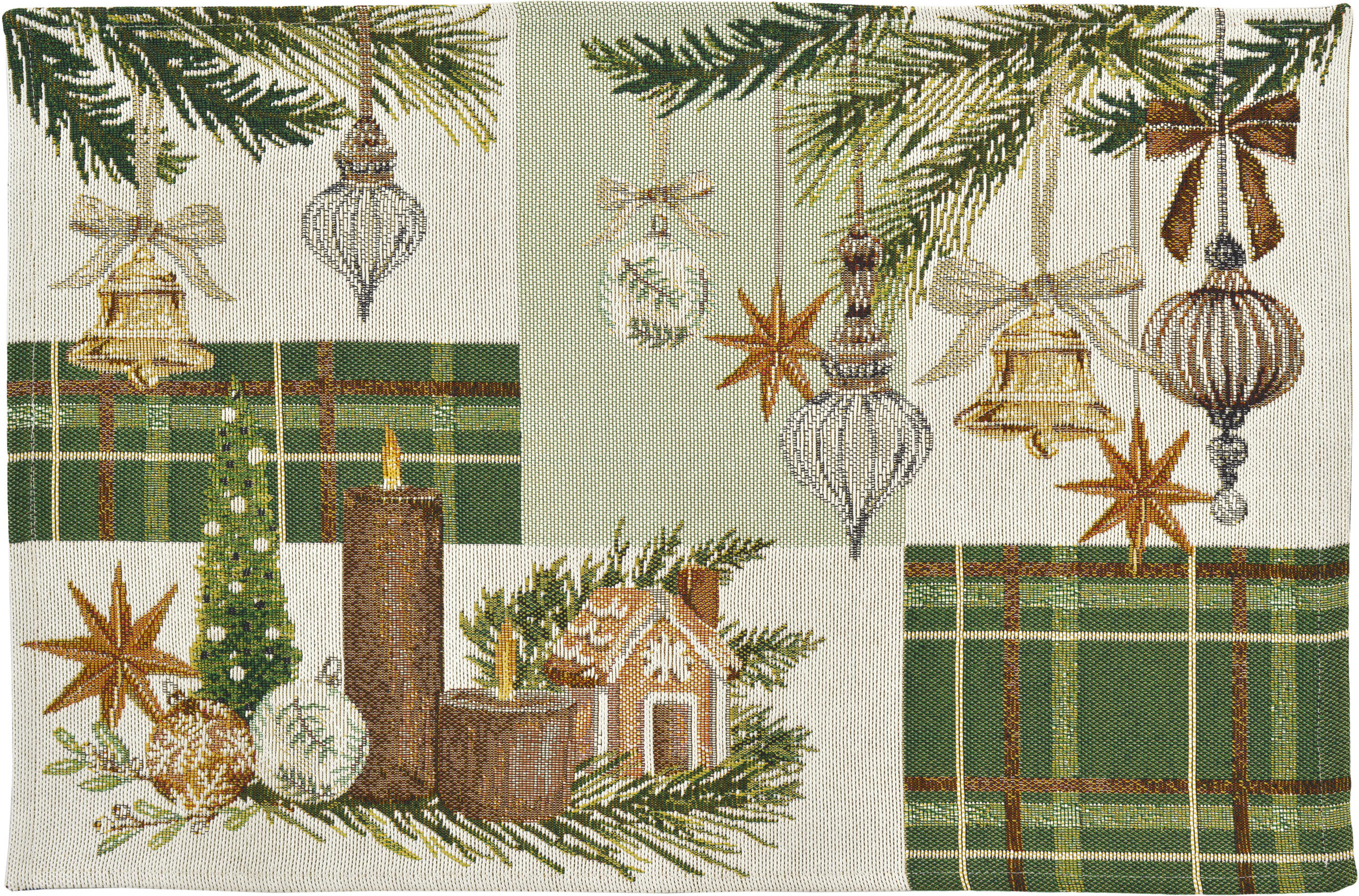 sander Tischset Xmas Decor Patch 32 x 48