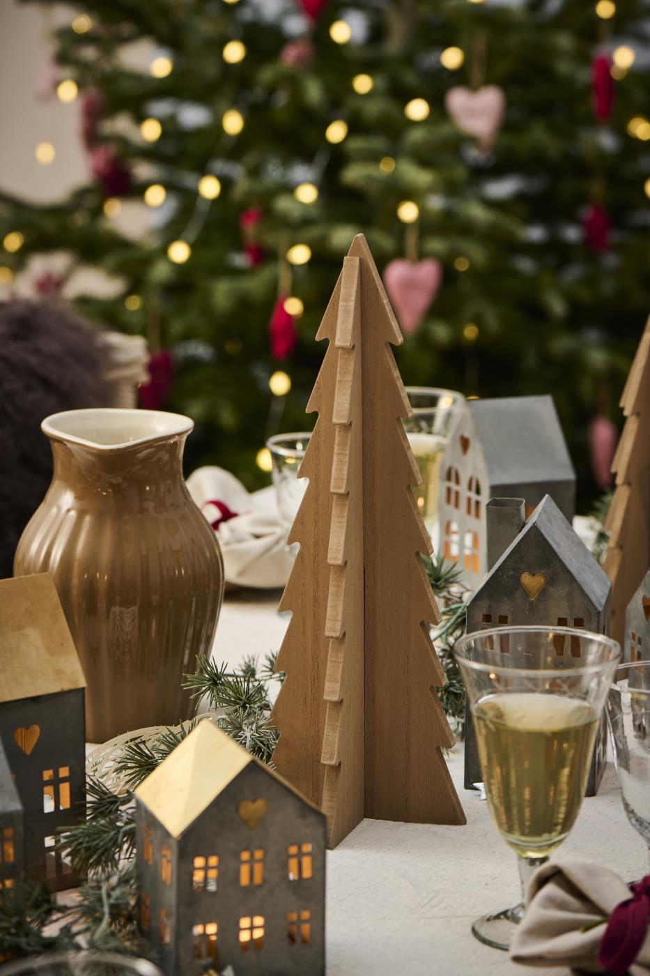 Ib Laursen Holz-Tannenbaum Braun