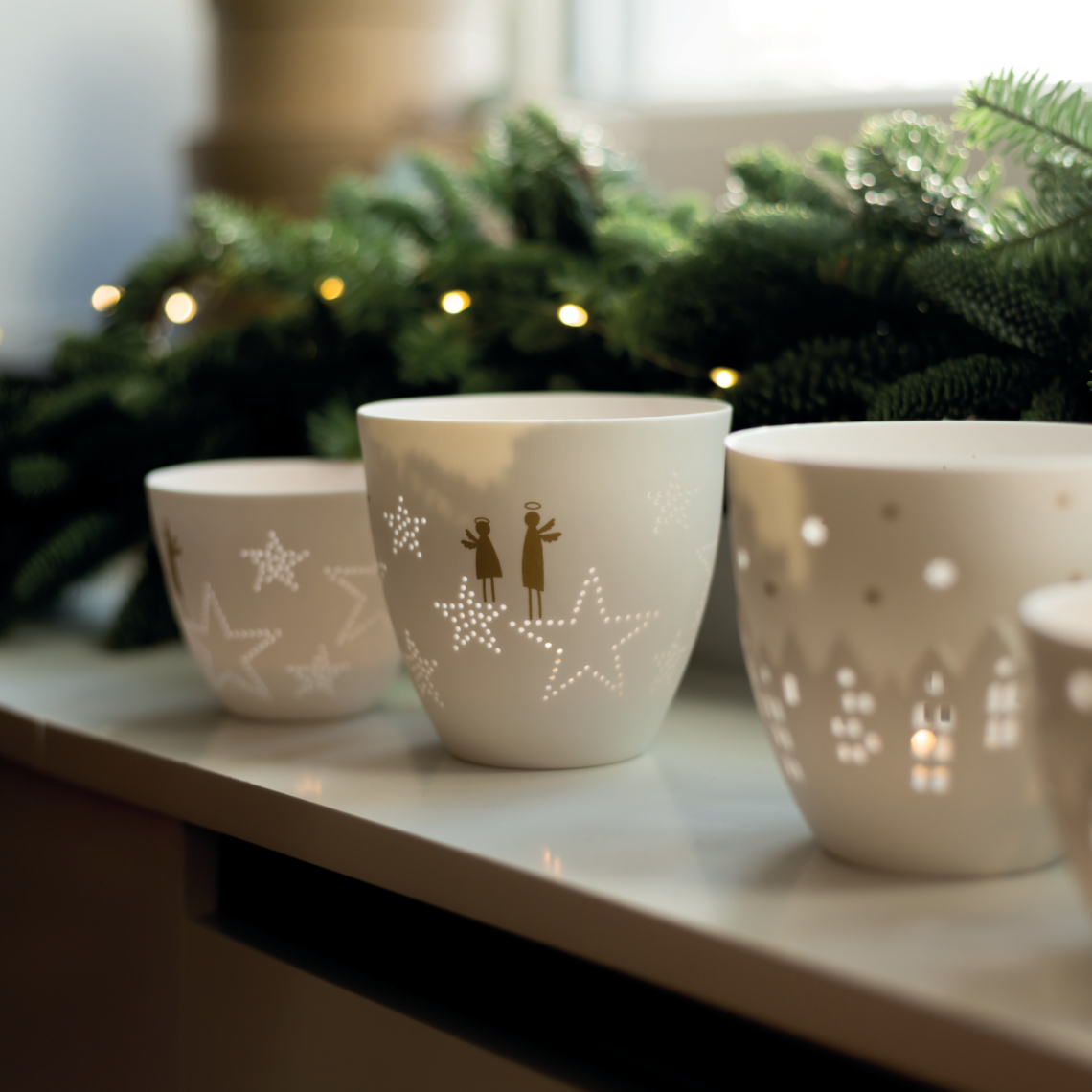 räder Zuhause Poesielicht Engel Gross