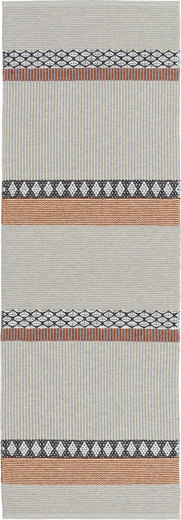 Horredsmattan Savanne Light Grey In- und Outdoorteppich 70 x 150