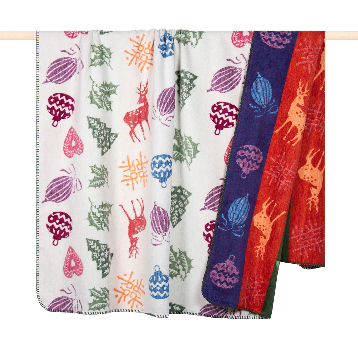 pad design Wolldecke "Icons" Multi