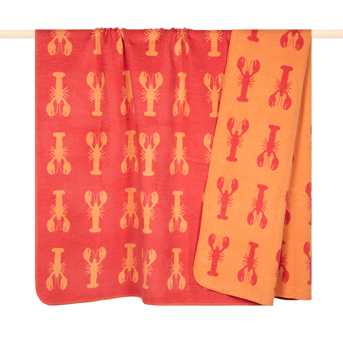 pad design Wolldecke Lobster Coral