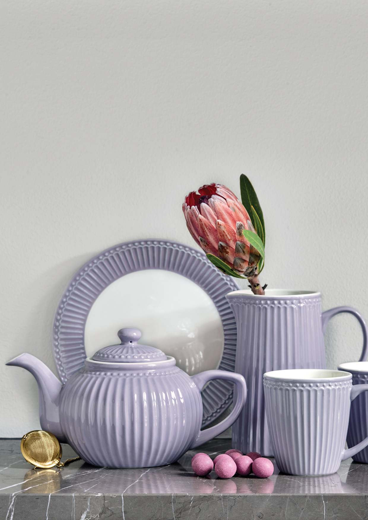 Greengate Müsli Schale Alice Lavender