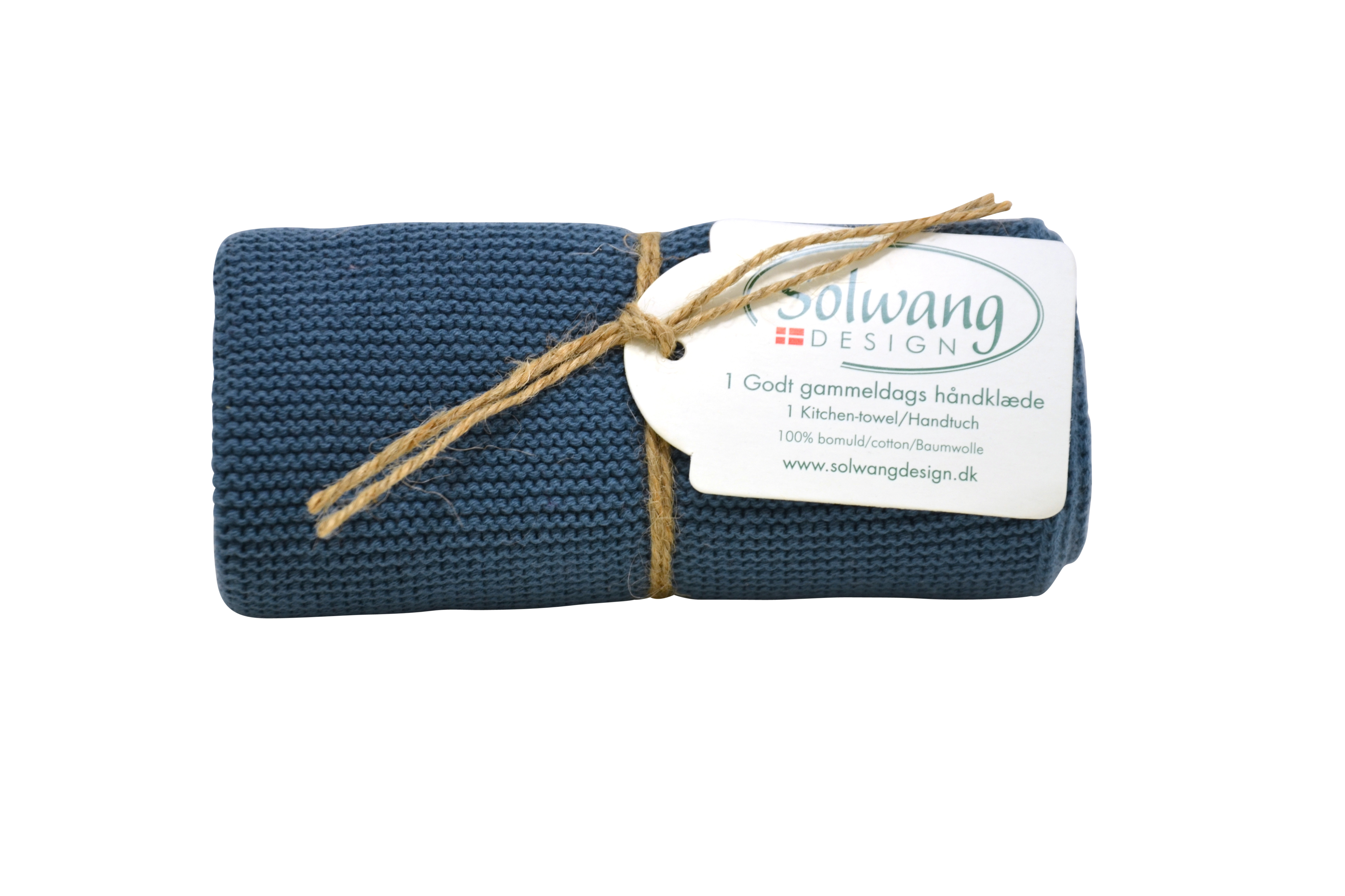 Solwang Handtuch Dunkles Antikblau BIO