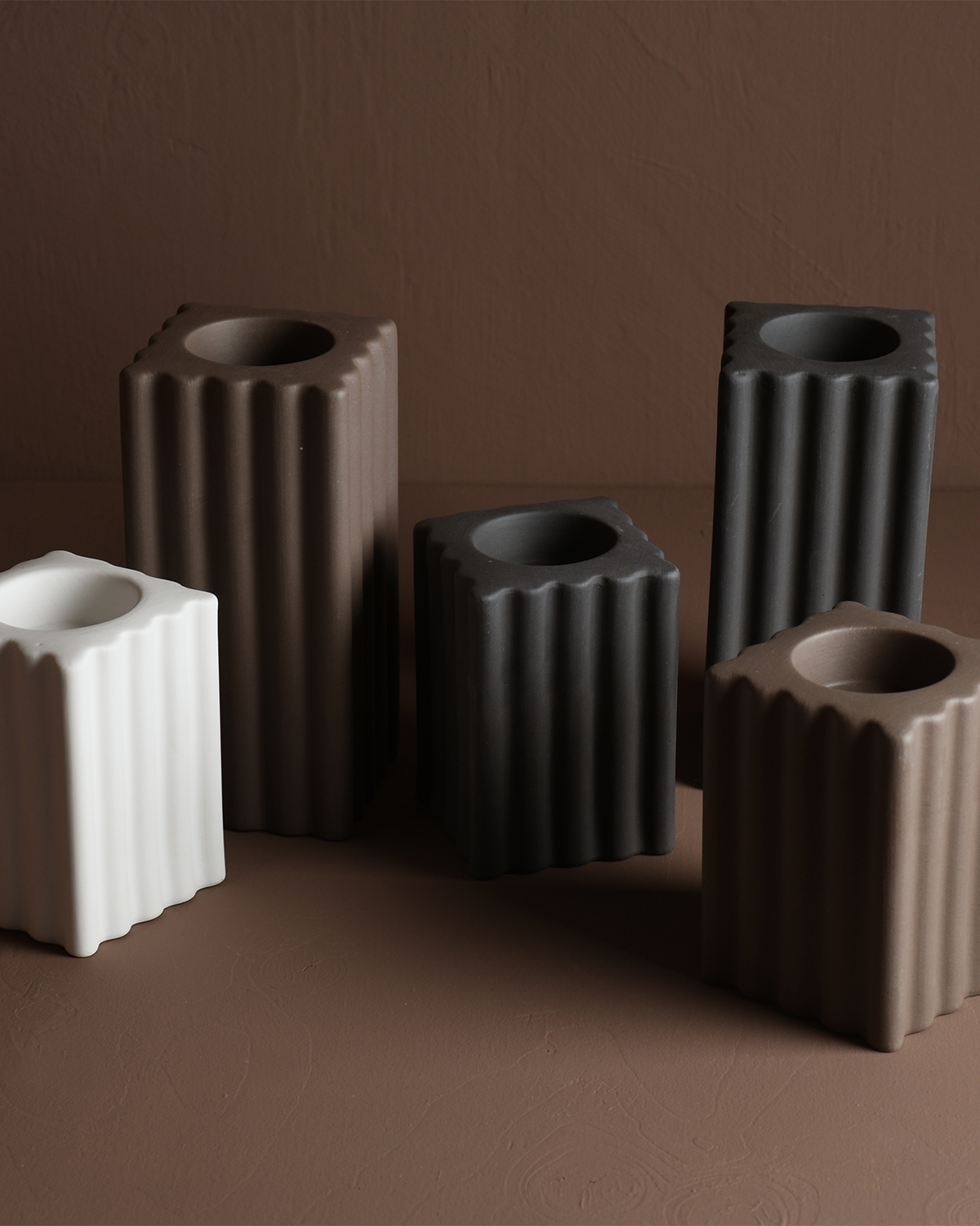 Storefactory Teelichthalter Nickebo White Small