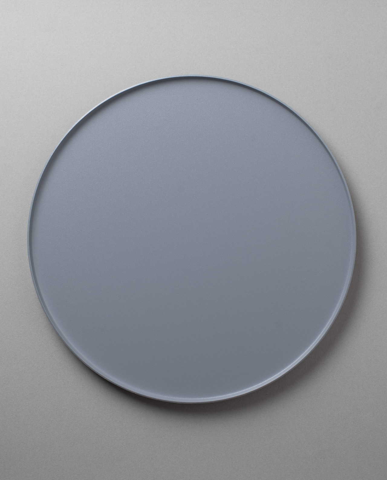 Våges Smide Metallteller Graublau