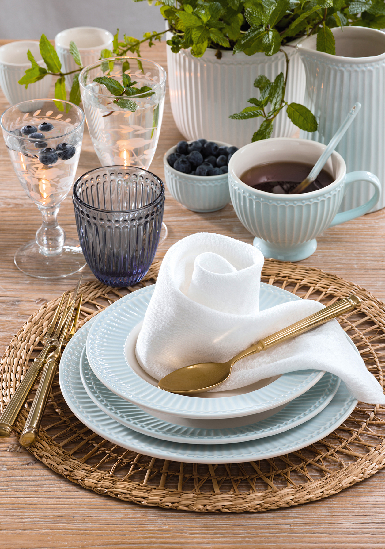 Greengate Teetasse Alice Pale Blue