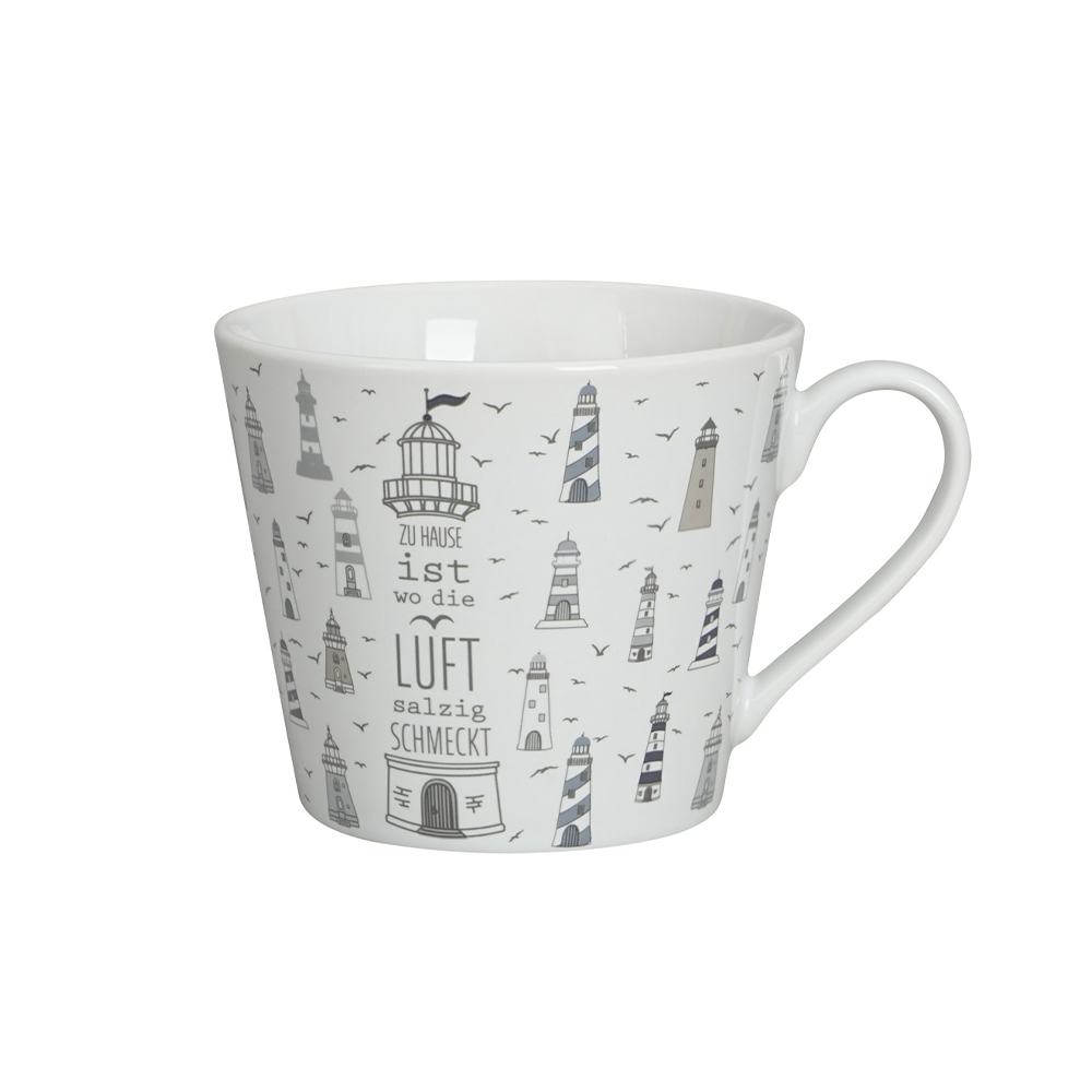 Krasilnikoff Henkelbecher "Leuchttürme"