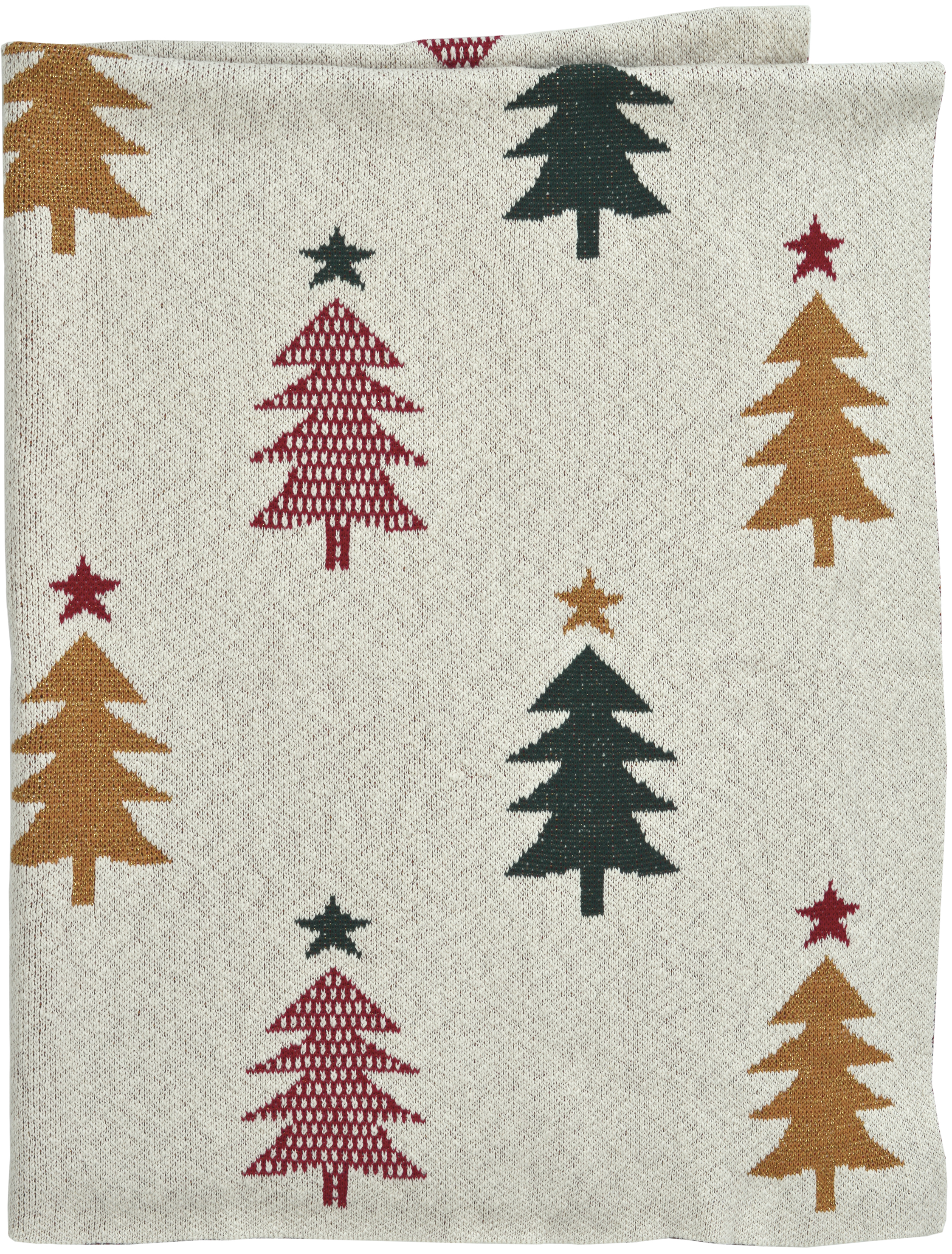 sander Plaid Cozy Trees 130 x 170